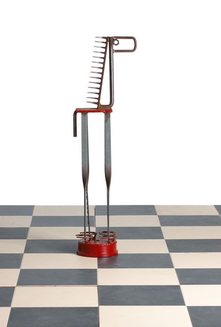 Marvin Avenue Chess Club: sculpture by Hardy Jones