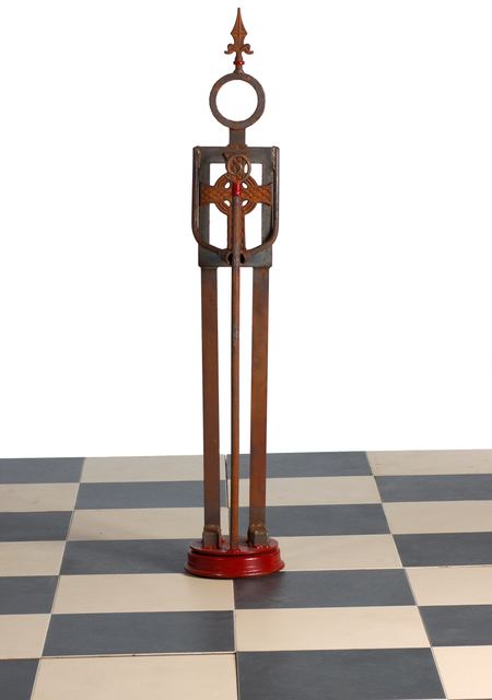 Marvin Avenue Chess Club: sculpture by Hardy Jones