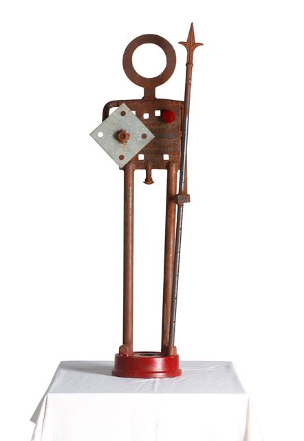 Marvin Avenue Chess Club: sculpture by Hardy Jones