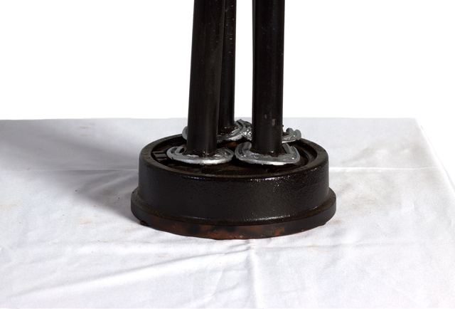 Marvin Avenue Chess Club: sculpture by Hardy Jones