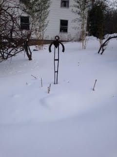 Evans: sculpture by Hardy Jones